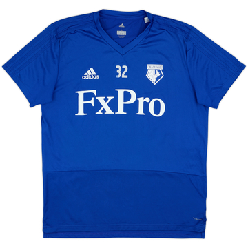 2017-18 Watford adidas Player Issue Training Shirt #32 - 7/10 - (L)
