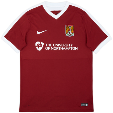 2016-17 Northampton Home Shirt - 9/10 - (L)