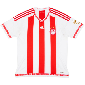 2015-16 Olympiakos Home Shirt - 8/10 - (L)