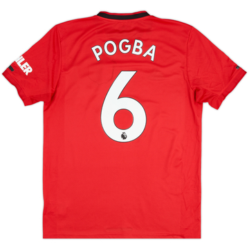 2019-20 Manchester United Home Shirt Pogba #6 - 6/10 - (M)