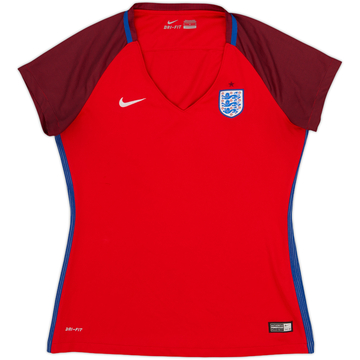 2016-17 England Away Shirt - 8/10 - (Women's L)