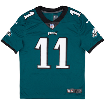 2016-20 Philadelphia Eagles Wentz #11 Nike Limited Home Jersey - 9/10 - (M)