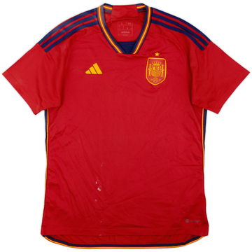 2022-23 Spain Home Shirt - 6/10 - (L)