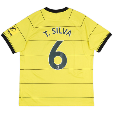 2021-22 Chelsea Away Shirt T.Silva #6 - 6/10 - (XL)
