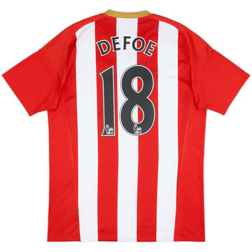 2016-17 Sunderland Home Shirt Defoe #18 - 6/10 - (M)