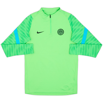 2021-22 Inter Milan Nike 1/4 Zip Drill Top - 7/10 - (S)