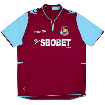 2012-13 West Ham Home Shirt - 4/10 - (XL)