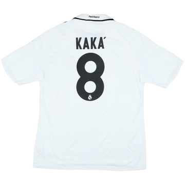 2008-09 Real Madrid Home Shirt Kaka #8 - 6/10 - (L)