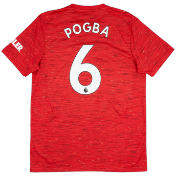 2020-21 Manchester United Home Shirt Pogba #6 - 10/10 - (L)
