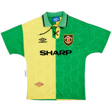 1992-94 Manchester United Third Shirt - 7/10 - (L.Boys)