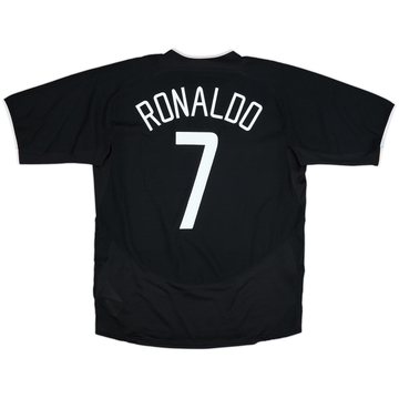 2003-05 Manchester United Away Shirt Ronaldo #7 - 6/10 - (L)