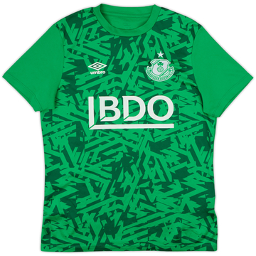 2021-22 Shamrock Rovers Umbro Training Shirt - 7/10 - (L.Boys)