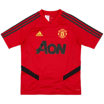 2019-20 Manchester United adidas Training Shirt - 8/10 - (L.Boys)