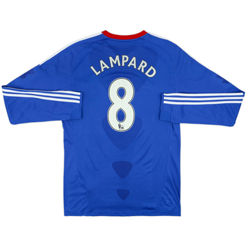 2010-11 Chelsea Home L/S Shirt Lampard #8 - 5/10 - (L)