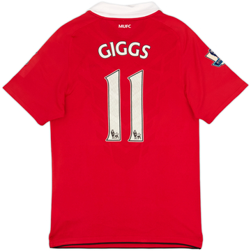 2010-11 Manchester United Home Shirt Giggs #11 - 5/10 - (S)