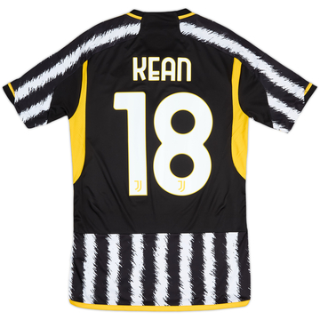 2023-24 Juventus Home Shirt Kean #18 - 10/10 - (S)