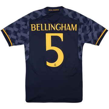 Camiseta de visitante del Real Madrid 2023-24 Bellingham #5 - 8/10 - (S)