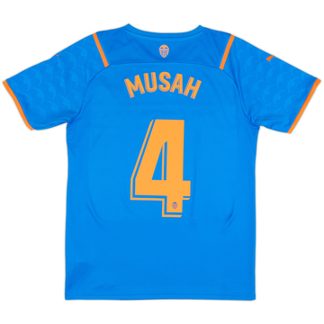 2021-22 Valencia Third Shirt Musah #4 - 10/10 - (M)
