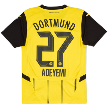 2024-25 Borussia Dortmund Home Shirt Adeyemi #27 - 6/10 - (S)