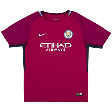 2017-18 Manchester City Away Shirt - 7/10 - (XL.Boys)