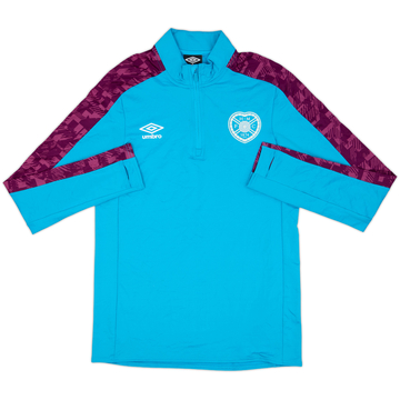 2021-22 Hearts Umbro 1/4 Zip Drill Top - 7/10 - (S)