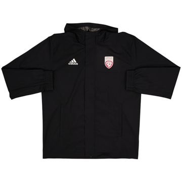 2021-22 Latvia adidas Hooded Track Jacket - 8/10 - (M)