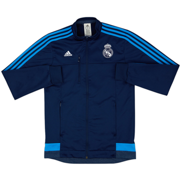 2015-16 Real Madrid adidas Track Jacket - 9/10 - (S)
