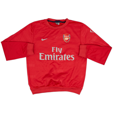 2009-10 Arsenal Nike Sweat Top - 7/10 - (S)