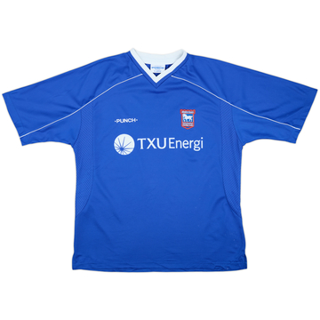 2001-02 Ipswich Home Shirt - 8/10 - (XL)