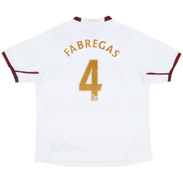 2007-08 Arsenal Away Shirt Fabregas #4 - 10/10 - (XL)