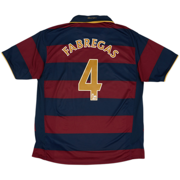2007-08 Arsenal Third Shirt Fabregas #4 - 9/10 - (XL)