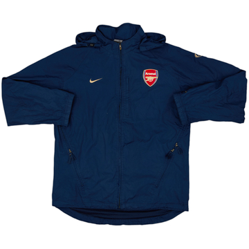 2003-04 Arsenal Nike Hooded Rain Jacket - 6/10 - (M)