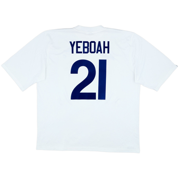 1995-96 Leeds United Home Shirt Yeboah #21 - 9/10 - (XXL)