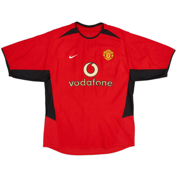 2002-04 Manchester United Home Shirt - 5/10 - (M)
