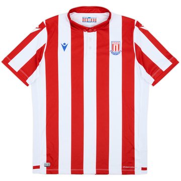 2019-20 Stoke City Home Shirt - 8/10 - (XL.Boys)