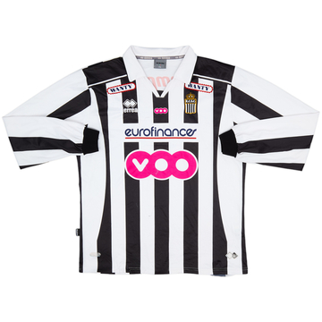 2007-08 Royal Charleroi Home L/S Shirt - 6/10 - (XL)