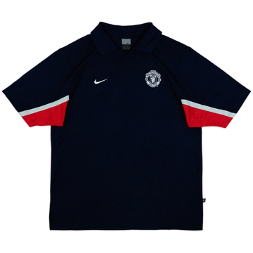 2003-04 Manchester United Nike Polo Shirt - 7/10 - (L)