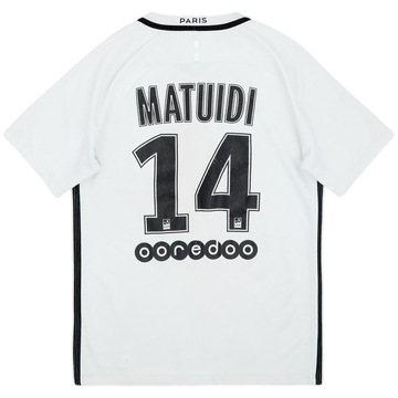 2016-17 Paris Saint-Germain Third Shirt Matuidi #14 - 4/10 - (S)
