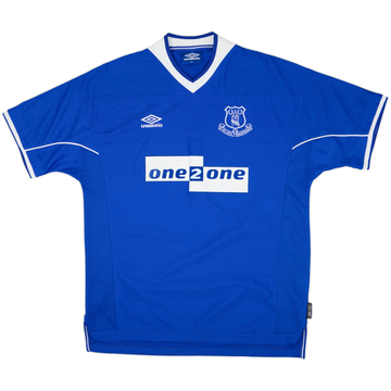 1999-00 Everton Home Shirt - 9/10 - (XL)