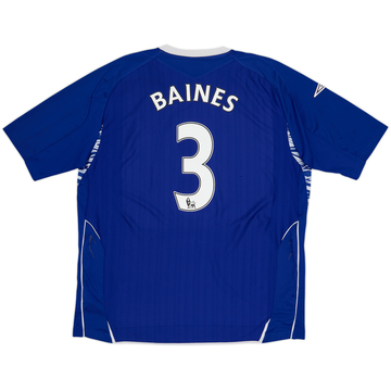 2007-08 Everton Home Shirt Baines #3 - 5/10 - (XXL)