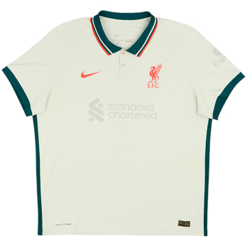 2021-22 Liverpool Authentic Away Shirt - 4/10 - (XXL)
