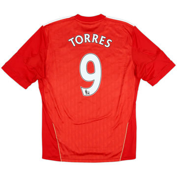 2010-12 Liverpool Home Shirt Torres #9 - 7/10 - (L)