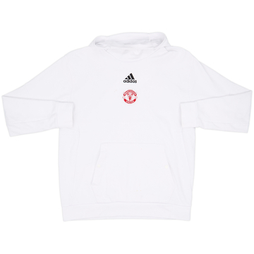 2022-23 Manchester United adidas Hooded Sweat Top - 6/10 - (M)