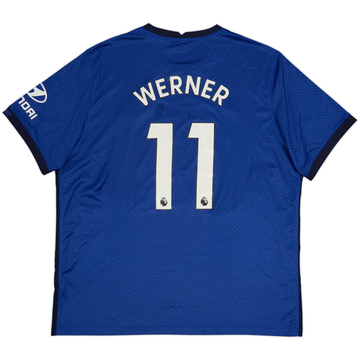 2020-21 Chelsea Home Shirt Werner #11 - 6/10 - (XXL)
