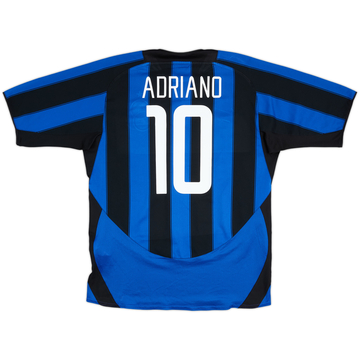 2003-04 Inter Milan Home Shirt Adriano #10 - 5/10 - (L)