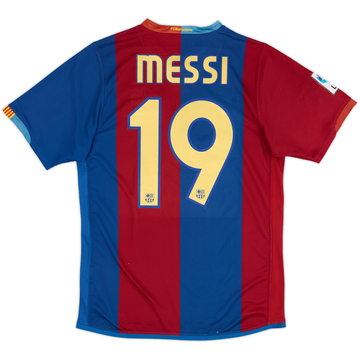 2006-07 Barcelona Home Shirt Messi #19 - 5/10 - (M)
