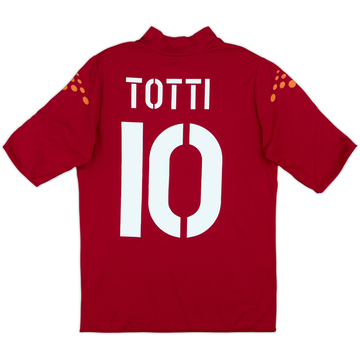 2003-04 Roma Home Shirt Totti #10 - 5/10 - (S)