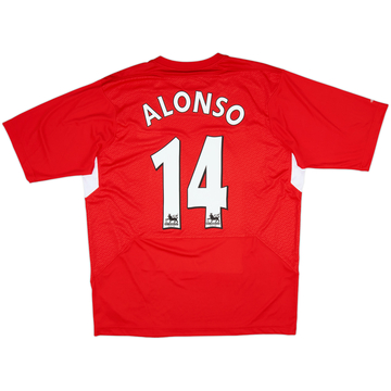 2004-06 Liverpool Home Shirt Alonso #14 - 5/10 - (L)