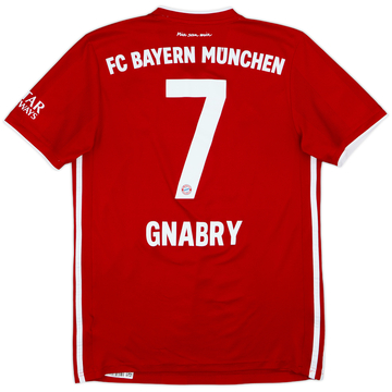 2020-21 Bayern Munich Home Shirt Gnabry #7 - 8/10 - (S)