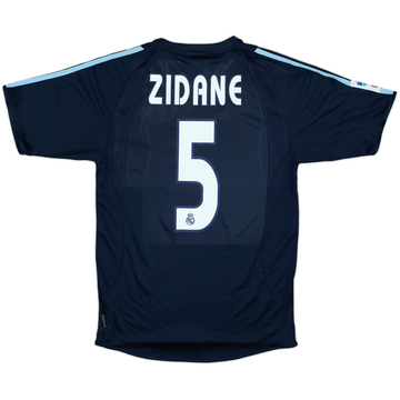 2003-04 Real Madrid Away Shirt Zidane #5 - 6/10 - (S)